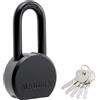 Maudex® PME65 Lucchetto Antiscasso Alta Sicurezza, Serratura per Cancello Esterno e Lucchetti 65mm con 5 Chiave, Acciaio e Lega di Boro per Catena e Garage, Ideale per Armadietto e Palestra e Catena