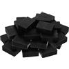 GANILITY Distanziatori in Plastica, 25 Pezzi Set di Distanziatori in Plastica, 60 x 40 x 20 mm Distanziale Cunei per Piastrelle Set, Distanziale per Finestre, per Livellamento di Pavimenti(Nero)