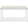 Connubia PRONTA CONSEGNA - Connubia Tavolo allungabile Eminence Evo CB4856-R 160 A con struttura in metallo canapa e piano nobilitato limo da 160(210)x90cm - IN PROMOZIONE CON VOUCHER