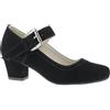 Hirschkogel Damen Trachten Pumps, Scarpe dcollet Donna, Nero, 38 EU