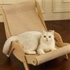 Befeixue Poltrona Lounge Per Gatti In Sisal | Letto Tiragraffi Per Gatti In Sisal | Sedia A Dondolo Per Gatti In Legno | Letto Rialzato Per Gatti | Accogliente Lettino Per Gatti Per Camera Da Letto Balcone