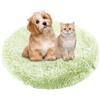 BESTORI Cuccia Cane Interno Rotondo Letto Gatto Cuscini Lavabile in Lavatrice Lettino Morbido Pelosa per Grande Medio Piccolo Cani Gatti, Verde chiaro, 40 x 40 cm