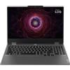 Lenovo LOQ Laptop AMD Ryzen™ 5 7235HS 39,6 cm (15,6") Full HD 16 GB DDR5-SDRAM 512 GB SSD NVIDIA GeForce RTX 3050 Wi-Fi 6 (802.11ax) NoOS Grigio