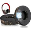 SoloWIT Cuscinetti Auricolari di Ricambio in Gel di Raffreddamento per Beats Solo 2 e Solo 3 Wireless On-Ear Cuffie,con Schiuma di Isolamento dal Rumore ad Alta Densità, Spessore Aggiunto