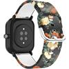 SeNool 20mm Cinturino per Amazfit Active 2/Active/GTR Mini/GTR 42mm/Amazfit GTS 4/GTS 4 Mini/GTS 3/GTS 2e/GTS 2 Mini/GTS 2/GTS, Silicone Cinturini per Amazfit Bip 3/Bip 3 Pro/Bip - Rosa Rossa