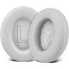SOULWIT Cuscinetti Auricolari di Ricambio per Anker Soundcore Life 2 (non adatto a Life 2 Neo)/Q20/Q20+/Q20I/Q20BT Cuffie, Cojines con Pelle Proteica più Morbida, Schiuma di Isolamento Acustico