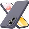 Byvuwiay Cover per Honor 400 5G, Morbida Silicone Liquida TPU Protettivo Ultra Slim Custodia Antiurto, Custodia Compatibile con Honor 400 5G - Grigio scuro