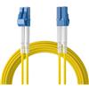 Ipolex LC a LC - Cavo in fibra ottica da 20 m - OS2 monomodale fibra patch cavo duplex 9/125um(LSZH) per 1G/10GB SFP+ Transceiver, convertitore multimediale
