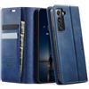 CaseMe Cover per Samsung Galaxy S22 5G Custodia a Libro Pelle Premium RFID Protezione Portafoglio Magnetica Porta Carte Supporto Flip Case per Samsung Galaxy S22 5G 6.1'' - Blu