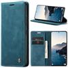 Phernykas Cover per Xiaomi 14T Pro Libro Pelle Portafoglio, [Porta Carte] [Magnetica] Premium PU Flip Wallet Custodia Cellulare Protection per 14T Pro Leather Case, Blu-verde
