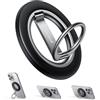 Lamicall Supporto Magnetico Anello Cellulare per MagSafe - 2025 [Doppia Cerniera Migliorata] 360° Rotazione, con Anello Metallico, Portacellulare Magnetico per iPhone 17/16/15/14/13Pro Max, Android