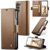Rerzoiro Cover per Samsung Galaxy Z Fold 6 Custodia Portafoglio [Blocco RFID] Premium Pelle PU Wallet Case Flip Libro con Porta Carte Slot Supporto Flip Case per Samsung Galaxy Z Fold 6, Marrone