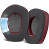 SOULWIT Gel Rinfrescante Cuscinetti Auricolari per Sennheiser RS165/TR165/RS175/TR175/RS185/TR185/RS195/TR195 (RS/TR 165 175 185 195 RF), Padiglioni per cuffie HDR165/HDR175/HDR185/HDR195 (HDR 195RF)