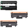 Yowell 2x Toner TN2420 e 1x Tamburo DR2400 Compatibili per Brother Toner TN-2420 TN2410 TN-2410 DR-2400 per Brother MFC L2710DW HL-L2350DW MFC-L2710DN HL-2310D DCP-L2530DW MFC-L2730DW