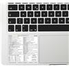 Quick Last One - Adesivo per Scorciatoie da Tastiera Word ed Excel per Mac - Shortcut Sticker - Aumenta la tua produttività con le scorciatoie essenziali (Bianco, 1)