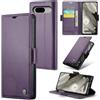 Rerzoiro Cover per Google Pixel 8 Custodia Portafoglio [Blocco RFID] Premium Pelle PU Wallet Case Flip Libro con Porta Carte Slot Supporto Flip Case per Google Pixel 8, Viola