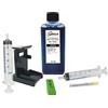 refill24 Kit di ricarica compatibile per cartucce d'inchiostro HP 304, 304 XL nero, include clip e accessori + 250 ml inchiostro