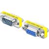 TECHZOCO Adattatore RS232 DB9 Femmina a Maschio, Accoppiatore per cambiare genere RS-232 - RS-485 - TTL