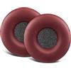 SOULWIT 50mm Cuscinetti Auricolari di Ricambio per Jabra Pro 9400/9450/9460/9470/925/929/930 Cuffia, Cuffie per Biz 2400/BIZ 2400II/BIZ 1500/GN2000/UC Voice 550, Schiuma Comfort-Borgoña