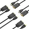 BENFEI Cavo HDMI a VGA 1080P 1,8M 5 Confezioni, unidirezionale Cavo HDMI sorgente a monitor/TV VGA, Compatibile con laptop PC monitor proiettore HDTV Raspberry Pi Roku Xbox