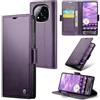 Rerzoiro Cover per Xiaomi Redmi Note 14 Pro 4G Custodia Portafoglio [Blocco RFID] Premium Pelle PU Wallet Case Flip Libro con Porta Carte Slot Supporto Flip Case per Xiaomi Redmi Note 14 Pro 4G, Viola