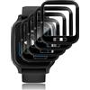 Funrae TPU Pellicola Protettiva Compatibile per Garmin Venu Sq Music/Venu Sq [4 Pezzi], Senza Bolle [Anti Graffi] Trasparente Ultra HD Protezione Schermo Protettivo Facile con Kit D'Installazione