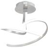 Leroy Merlin Plafoniera LED Taylor Ø 40 cm grigio IP20 bianco naturale