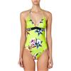 SUNDEK COSTUME INTERO ELASTICO LOGO FIORATO GABRIELA DONNA