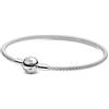PANDORA Bracciale rigido 596543-17 Moments Maya Donna Argento