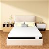 Memory Matratzen Materasso 140x200 cm in schiuma fredda, altezza 16 cm, rigidità H3, 7 zone di supporto, sfoderabile, perfetto per camere da letto familiari (140x200x16cm)