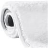 FY&XZH Tappeto da Bagno, 50x80 cm - 3X Maggiore Durata, Resiste all'Appiattimento e alla Perdita di Pelucchi, Antiscivolo, Assorbente e Morbida Microfibra ad Alta Resilienza per Bagni Frequentati - Bianco