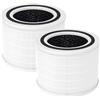 lasesasies 2 filtri Core 200S compatibili con purificatore d'aria Levoit Core 200S, filtro HEPA 3 in 1 H13, alta efficienza carbone attivo di ricambio Core 200S-RF, bianco