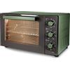 Tognana Iridea, Forno elettrico ventilato con pareti interne in materiale antiaderente,Verde Salvia