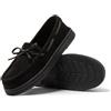 JOMIX Mocassino Donna Invernali Scarpe Slip On Effetto Scamosciato Ragazze Comode MD1046 Nero, 40