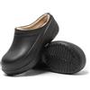JOMIX Pantofole Donna Invernali da Casa Ciabatte Pelose Calde in Gomma EVA Zoccoli Sabot Morbido Comodo da Inverno MD1080 Nero 36/37