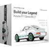 FRANZIS 67267 - Porsche 911 Carrera RS 2.7 - Build Your Legend - Kit Dettagliato con modulo Audio, Illuminazione a LED, Libro di accompagnamento