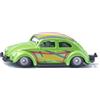 Siku 1586, VW Maggiolino Custom, Metallo/Plastica, verde chiaro, Macchinina per bambini, Assetto ribassato, Pneumatici larghi