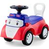 VEVOR Macchina a Spinta per Bambini, Giocattolo da Cavalcare per Bambini con Musica e Vano Portaoggetti Sotto il Sedile, Capacità di Carico 25 kg, Girello con Appoggio a Terra, Rosso