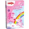 HABA Unicorno Glitterato - Bingo Scintillio - Incantevole Gioco di Bingo con Cristalli e Motivi Unicorno, Gioco da Ragazzi per 2-4 Giocatori dai 3 Anni in su, 2012212001