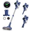 buture 400W 33000PA Potenza di aspirazione JR600 Cordless Wireless Aspirapolvere portatili per elettrodomestici per animali domestici 1L Tazza per la polvere Batteria rimovibile -