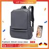 KONO Zaino da viaggio impermeabile Kono con porta di ricarica USB grigio-ideale per la scuola di viaggio - Grigio