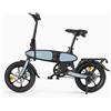 Other Bicicletta elettrica pieghevole DYU C2 16 '', lega di magnesio, motore 250W, batteria 7.5AH, sistema di assorbimento degli urti centrale - Blu