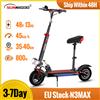 SUNNIGOO Scooter elettrico SUNNIGOO per velocità massima fuoristrada da 10 pollici per adulti Scooter pieghevole veloce da 40 km con sedile rimovibile da 45 km/h a lungo raggio - 800W 48V 13Ah