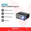 ThundeaL proiettore Full HD 1080P TD98 WiFi LED 2K 4K Video Movie Beam TD98W proiettore Android PK DLP Home Theater Cinema Beamer - Android Version