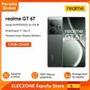 realme Versione globale realme GT 6T 5G Smartphone 6000nit Hyper Display 120W SUPERVOOC Carica Snapdragon 7+ Gen 3 5500mAh Batteria 50MP Fotocamera Principale - 12GB 256GB Green