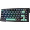 REDRAGON Tastiera da gioco Redragon K724 PRO con guarnizione wireless con schermo e manopola, tastiera meccanica a 131 tasti, interruttori Mint Mambo -