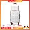 KONO Set di 2 custodie rigide KONO, materiale ABS, 4 rotoli, blocco TSA, incl. Custodia di bellezza - Brown