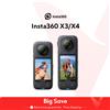 Insta360 X4 360 8K Video 2290mAh Touchscreen da 2,5'' 10 m Protezioni per lenti rimovibili impermeabili Russia in stock - Standalone