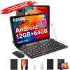 Doogee Tab A9 Tablet Pc da 10.1 pollici Android 15 12Gb Ram(3+9) 64Gb Rom 6580Mah Batteria Doppi altoparlanti 2 in 1 Tablet Pc Set completo - Blue Full Set
