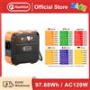 FF Flashfish 230V Mini Centrale Elettrica Portatile Ricaricabile 120W 97.68Wh Batteria Generatore Solare Power Bank Tipo-C per Aereo - 230V EU